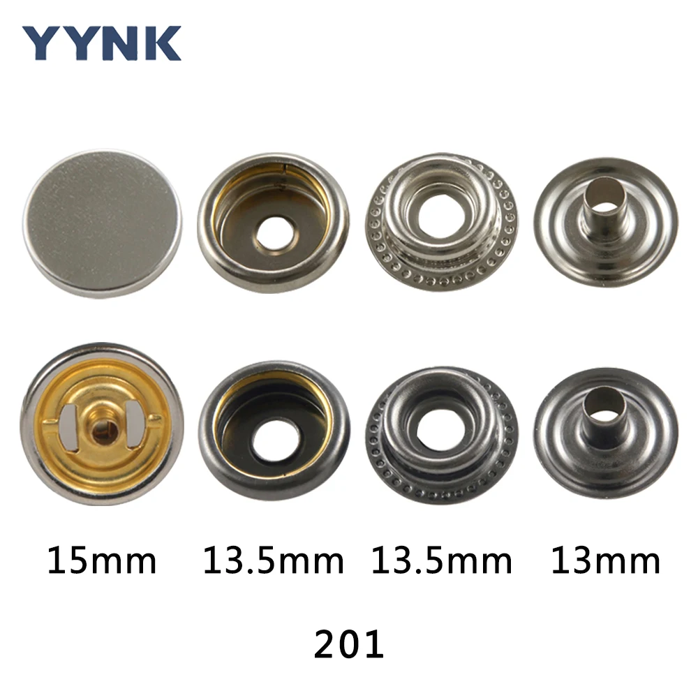 22 Years Manufacturer Wholesale High Quality Colorful Printed Spring Button Metal Snap Fastener for Hat Bag Cloth Garment
