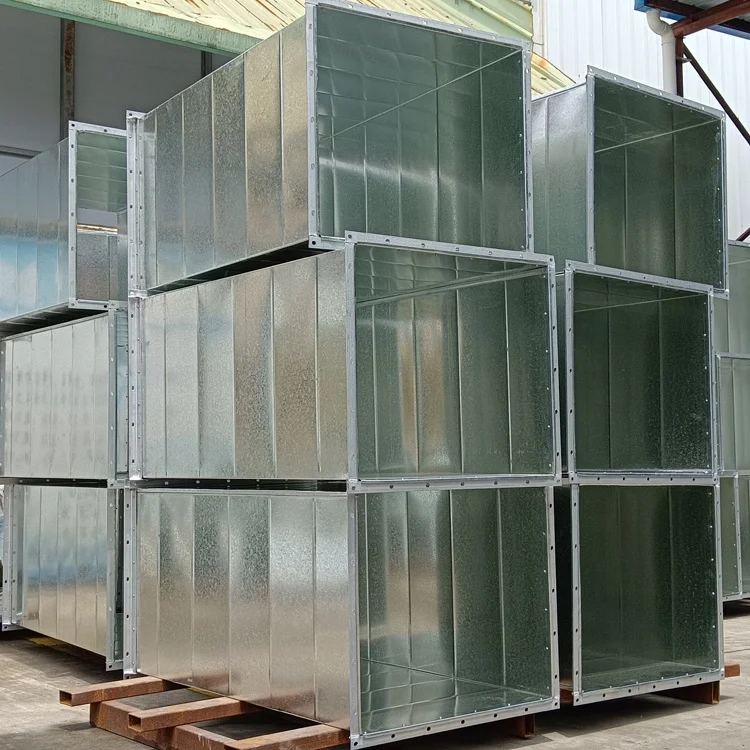 Factory Supply Linear HVAC system Galvanized steel rectangular air duct