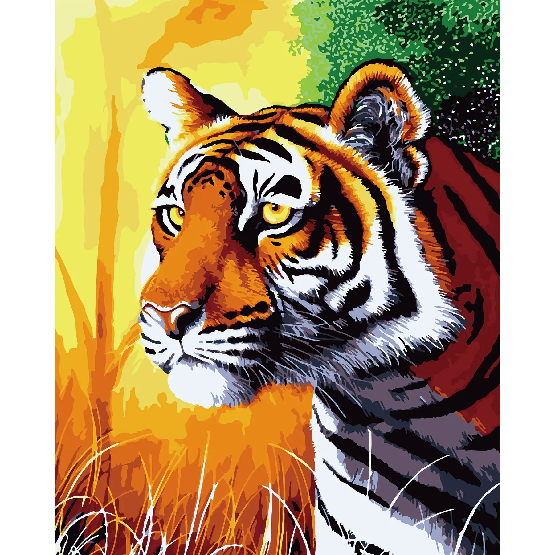 DIY Digital Painting by Numbers paint kit by numbers Oil Painting by Numbers for Adults