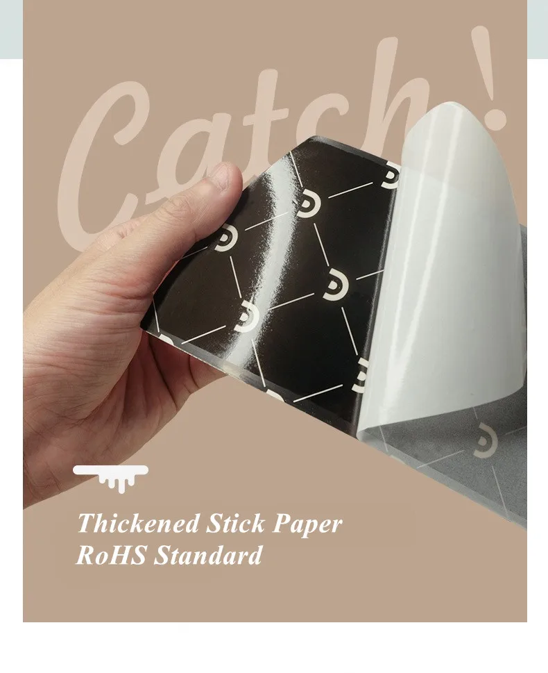 black color high quality fly trap paper sticky glue board pest trap for restaurant