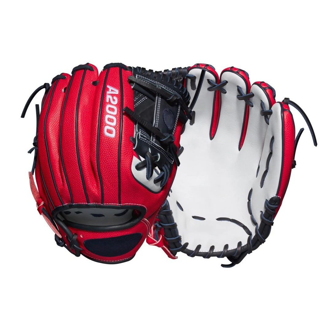 Custom Professional Guantes De Baseball & Softball Training A2000 Kip Leather Guantines De Beisbol Baseball Gloves Kip Leather