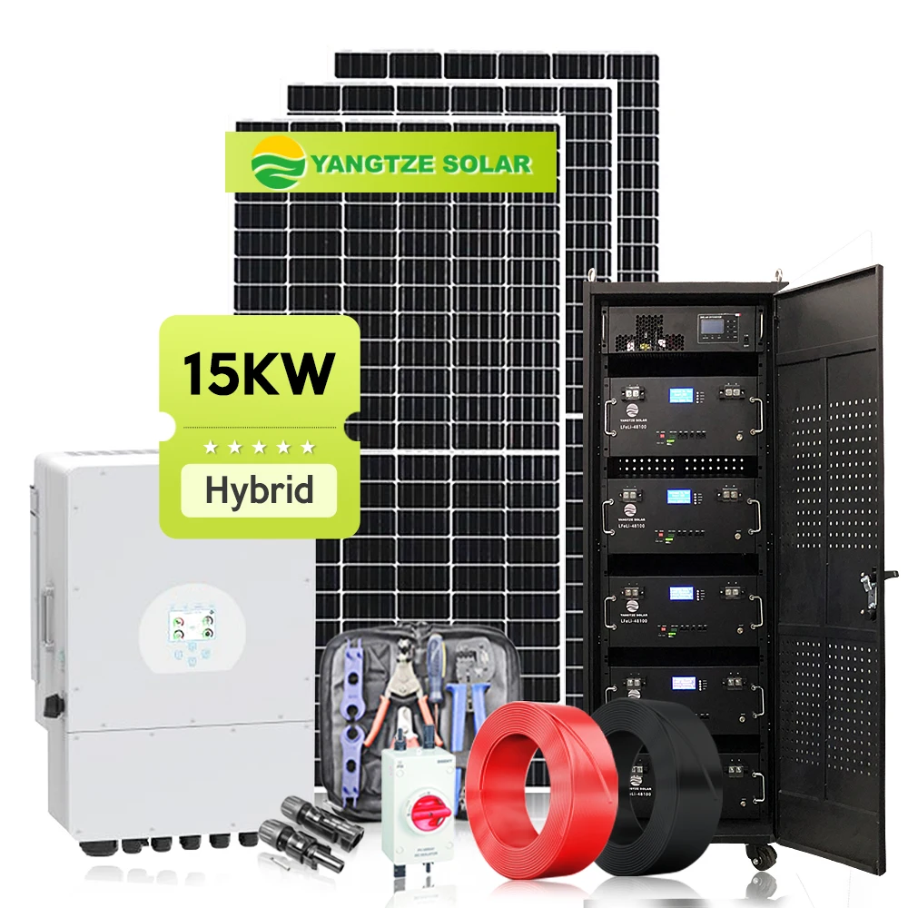15KW 20kw  Off-Grid Hybrid Solar Energy System for Home On/Off Grid Hybrid Technology