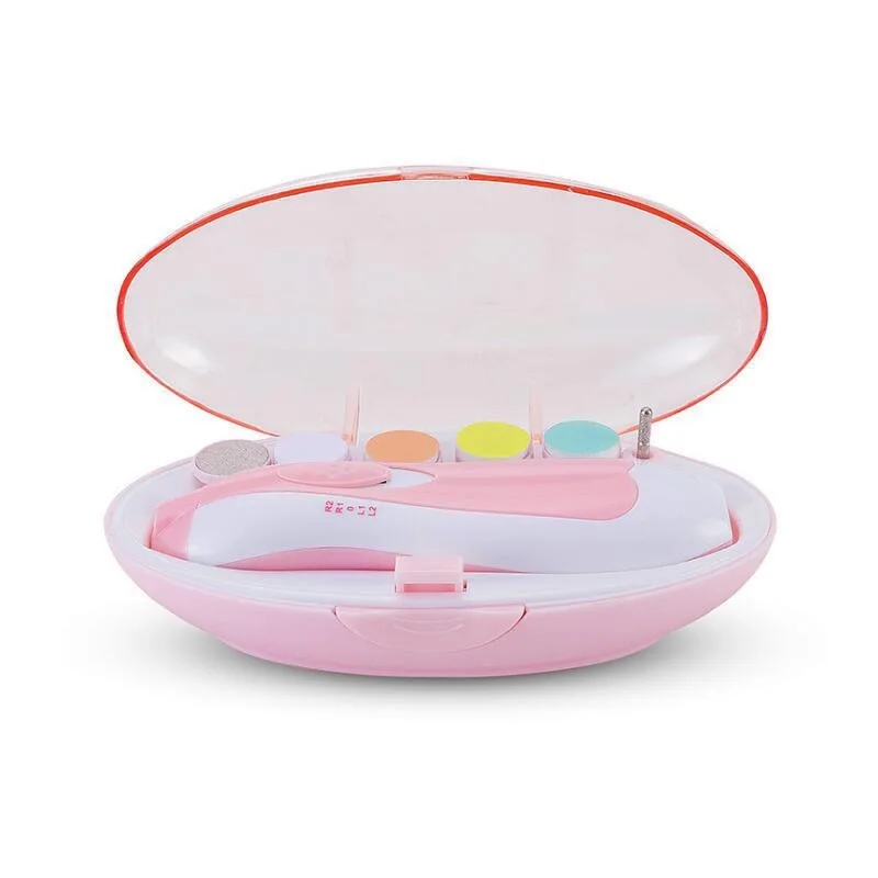 Kids Baby Nail Trimmer Polisher Electric Baby Adult Manicure Pedicure Nail Clipp Ers Cutter Scissors Care Set New Born