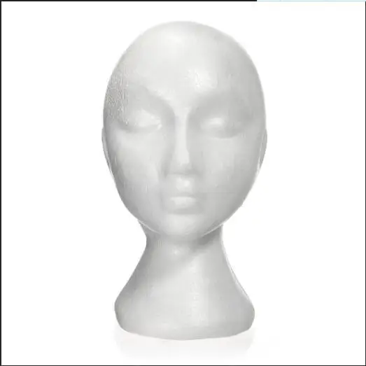 Wholesale Styrofoam Wig Display Mannequin Head