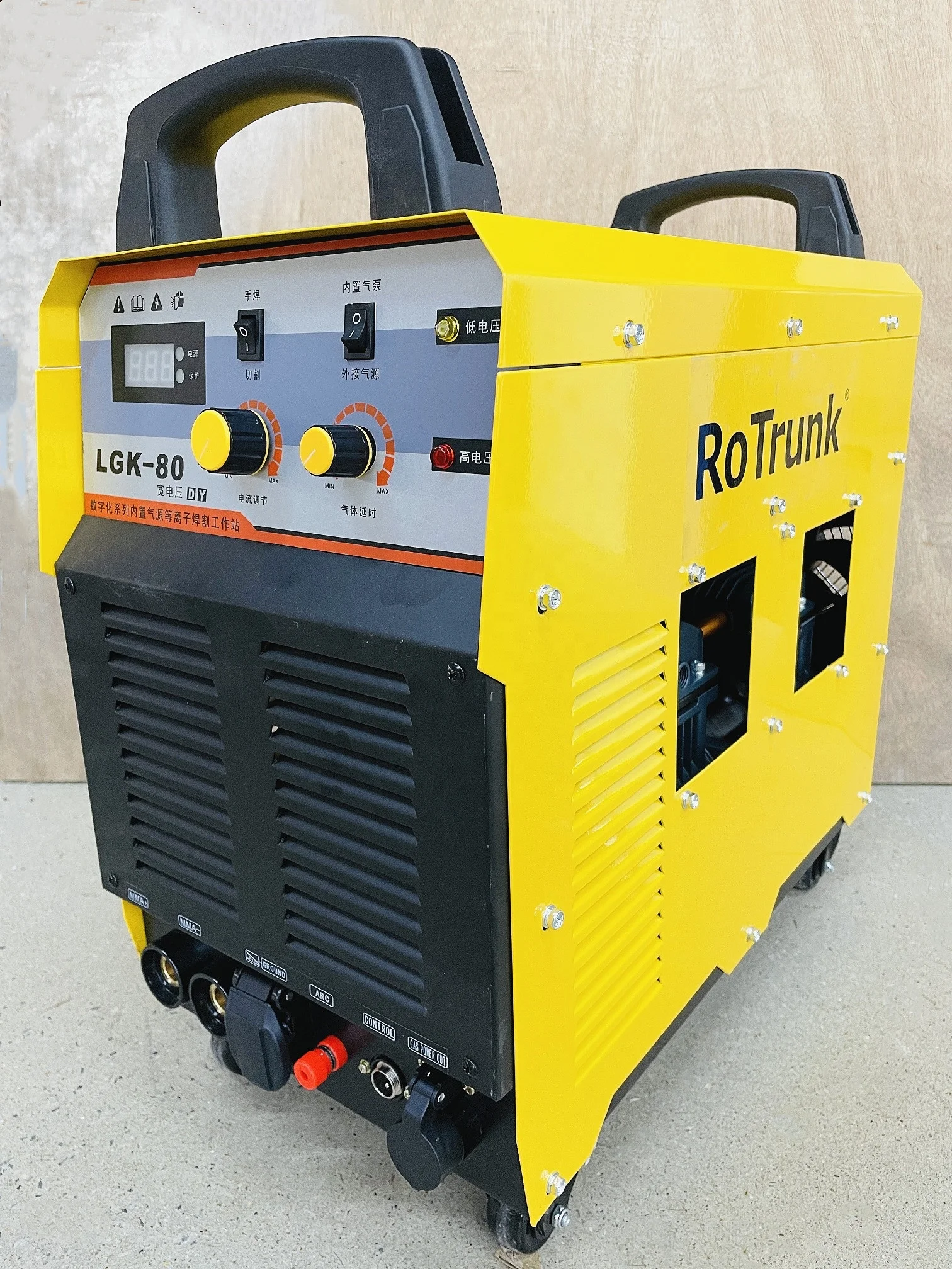 Factory Hot Sale 220V/380V Dual Voltage IGBT Inverter Plasma Cutting And Welding Workstation MMA Cutting Welding Machine LGK80DY