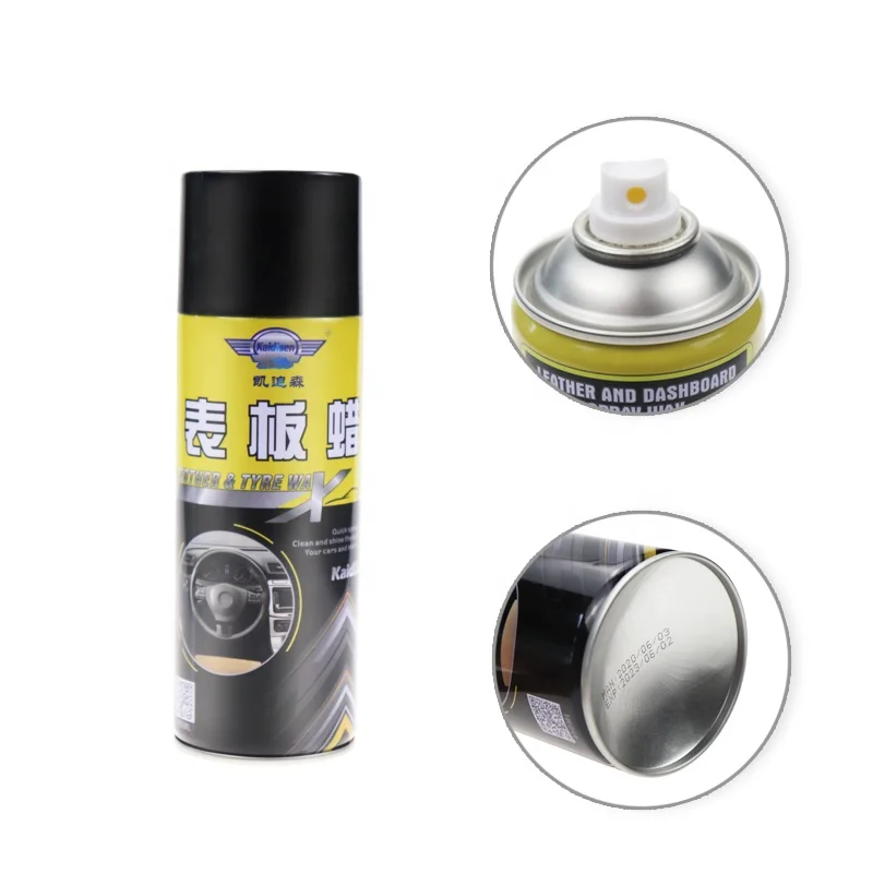 Hot Sale 450ml Dashboard Spray Car Polish   Wax  Machine Wholesale