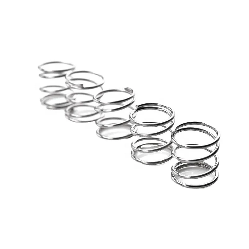 Auto Lathe Different Type Thin Wire Coil Close End Stainless Steel Compression Spring