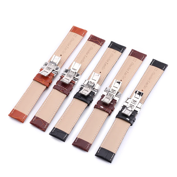 full genuine leather watch band wrist strap leather strap for samsung watch