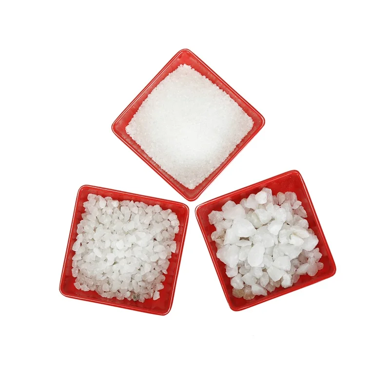 Factory Supply White Quartz Sand Filter Media 20-40 Mesh Natural Beige SiO2 Silica Sand For Lawn Filling