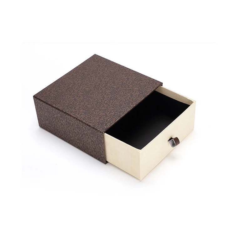 Factory hot sale wallet packing box wallet box luxury paper drawer gift box with logo customized