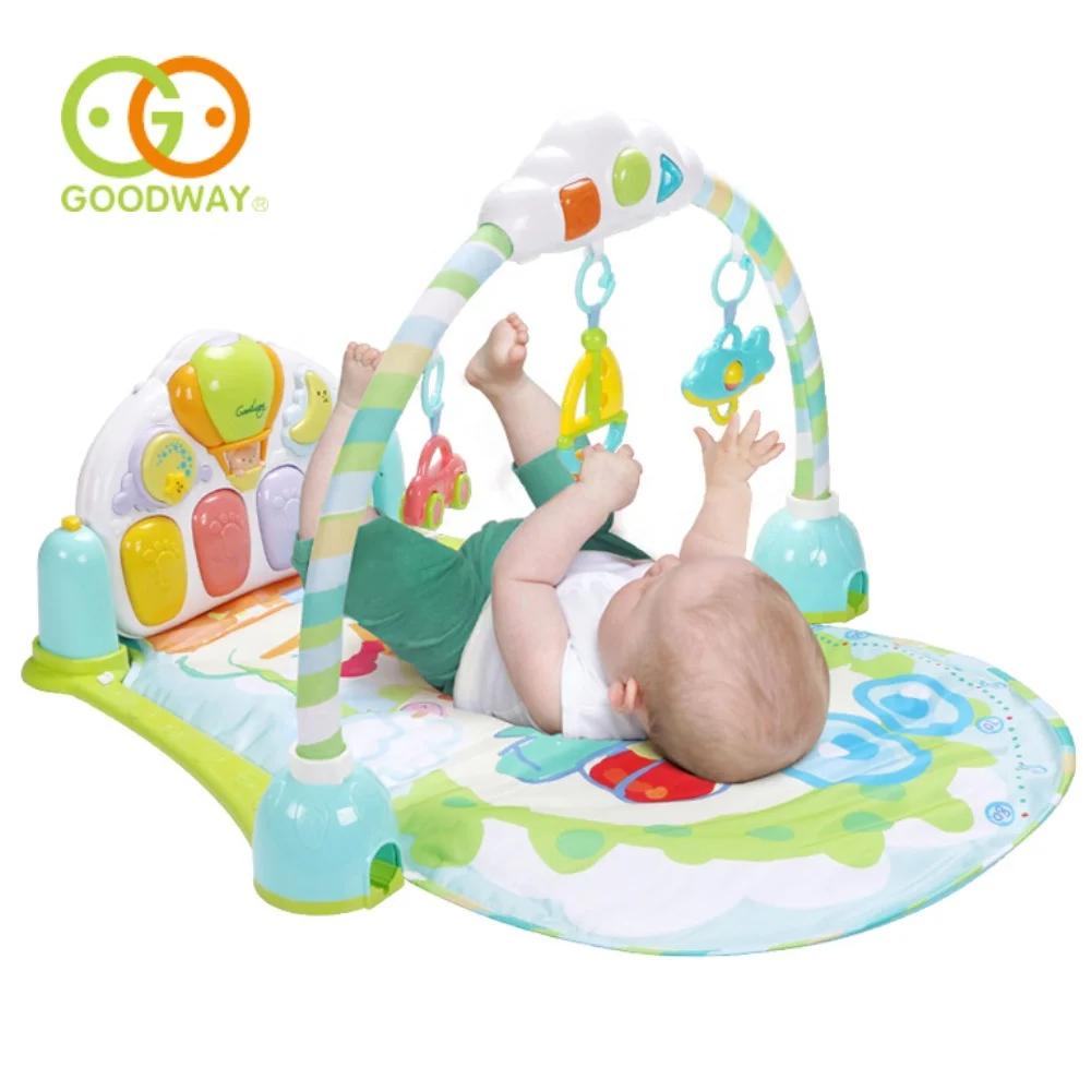 wholesale indoor children kick piano toy play activity gym baby mat