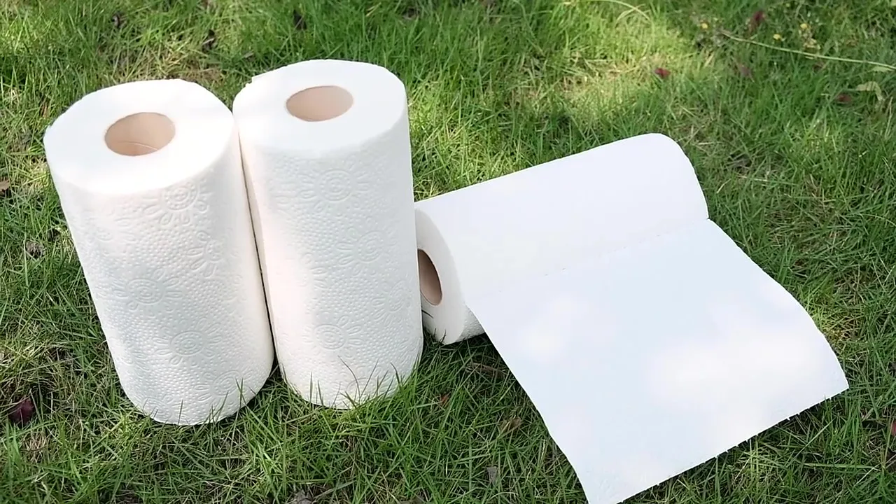  2 ply Bamboo kitchen Paper Kitchen tissue