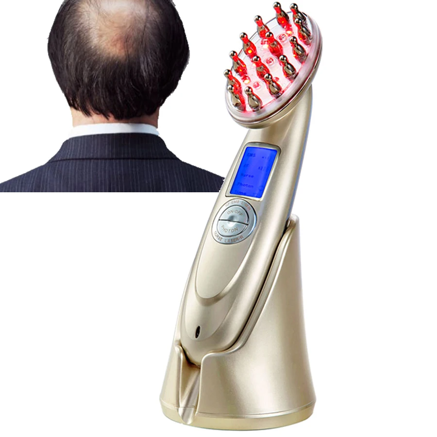 Multifunctional laser hair growth comb hair loss treatment home use other hair salon equipment