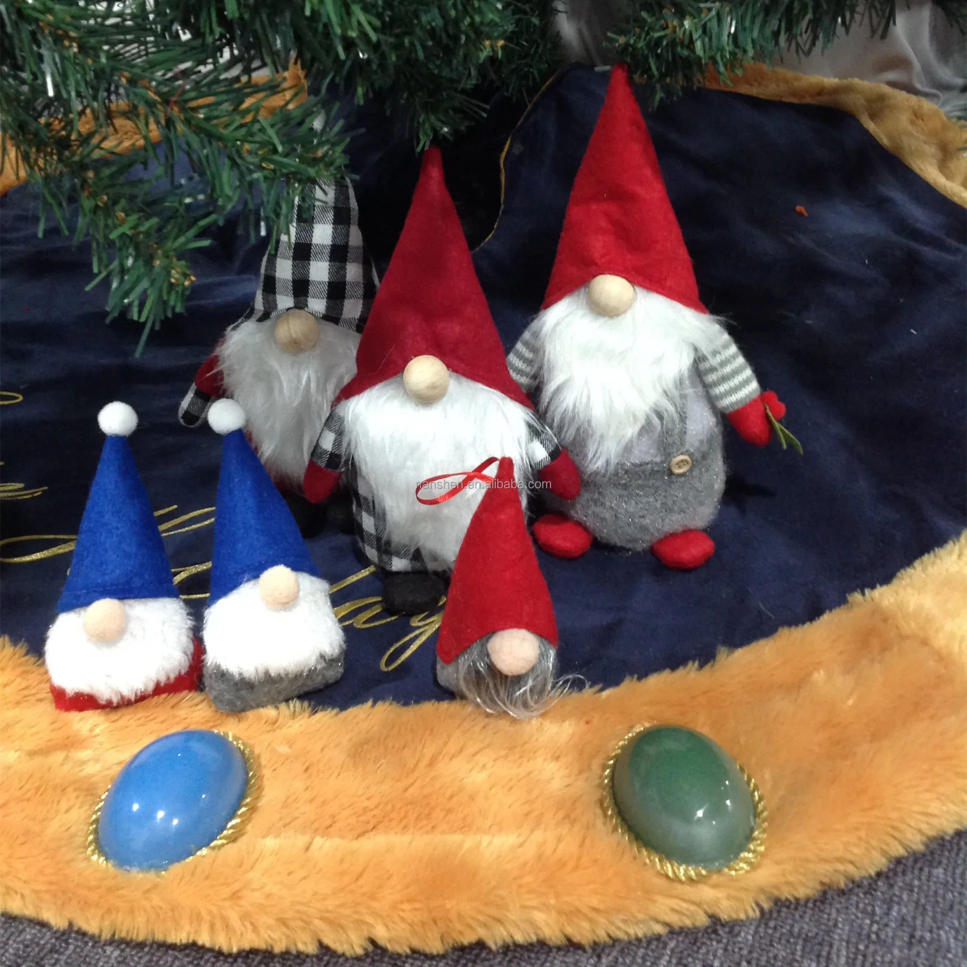 Christmas Gnome Gifts Holiday Decoration Gnomes Handmade Christmas Plush Home Ornaments Decor