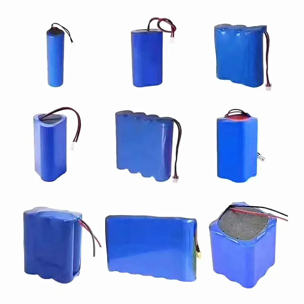 Lithium Ion Batterie 18650 Lithium Packs Toys Robot Li-ion Battery Pack Customized Rechargeable 3.7V 7.4V 11.1V 14.8V 24V Custom