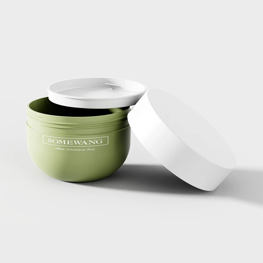 100ml/200ml/300ml   Skincare Cream PP Jar for Cosmetic Use for Skincare Products