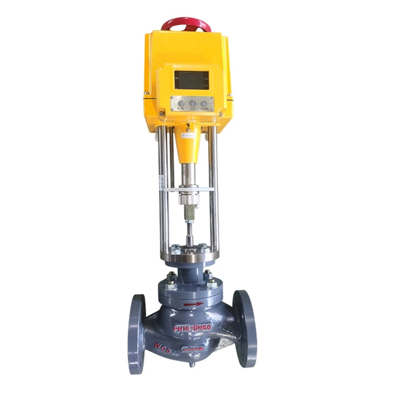DN80 Intelligent Single-Seat Proportional Electric Control Valve Thermal Oil Temperature and Pressure Valve