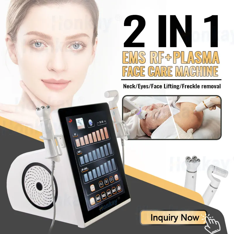 2024 2 in 1 Skin Tag Mole Removal Jet Cold Plasma Pen for Tightening Professional Lifting Ozone Machine Tips
