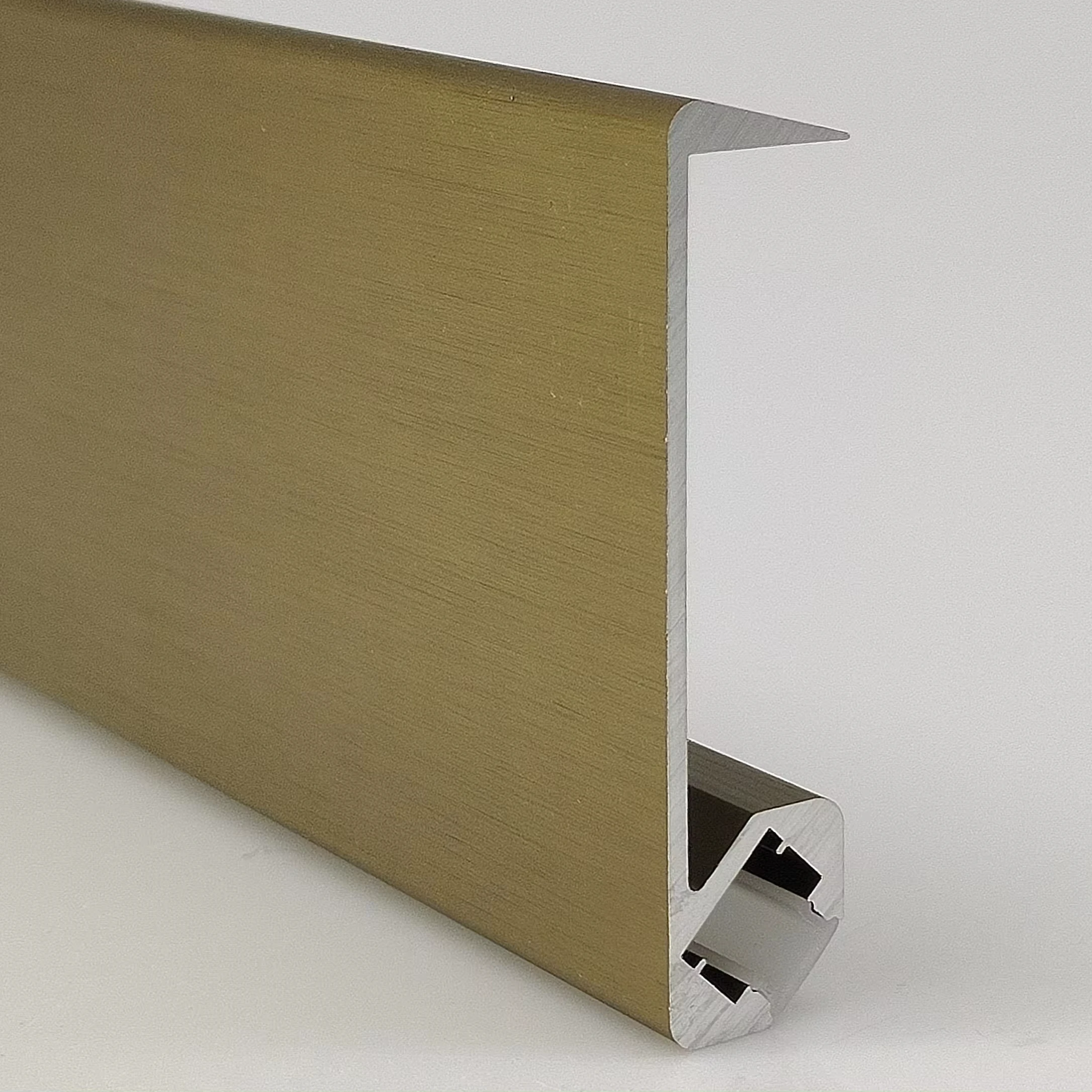 36mm aluminum alloy slotless cabinet LED light Aluminum profile light with hard light with aluminum lamination