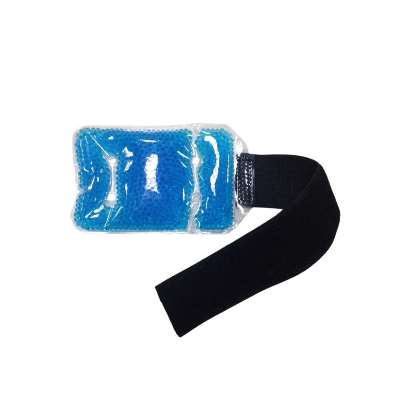 ice pack  reusable hot and cold neck wrap pack with adjustable strap for neck waist