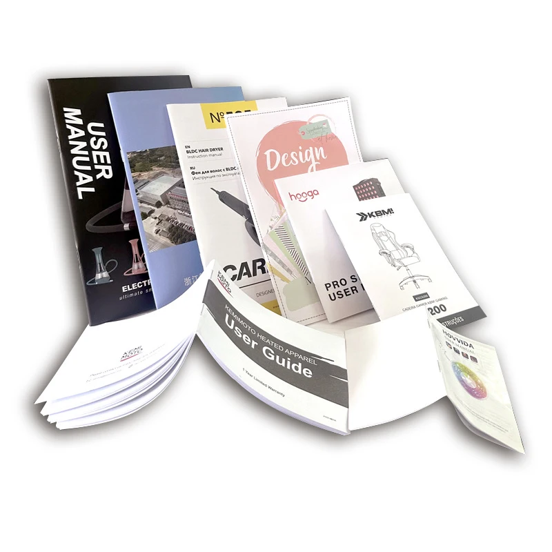Professional factory custom paper & paperboard printing product catalogue magazine brochure printing services