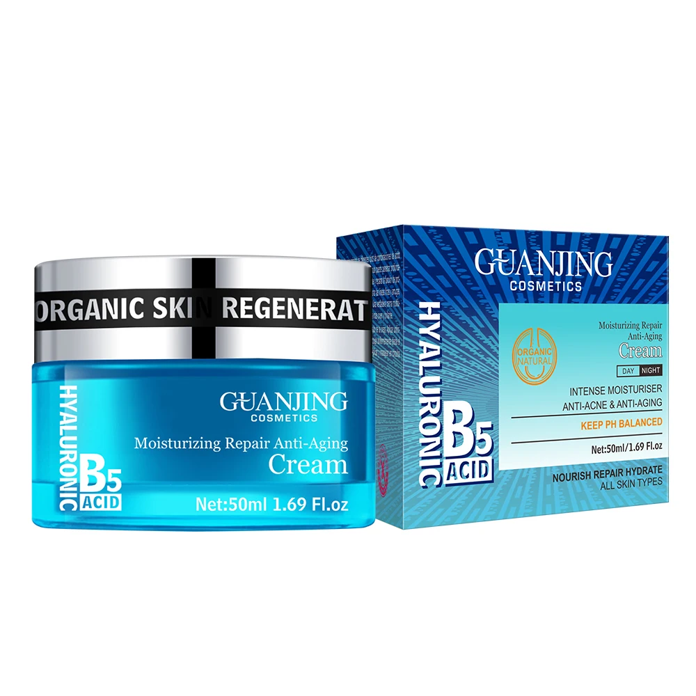 Private Label Deep Hydration Anti-Aging Hyaluronic Acid Series Nourish Facial Cream