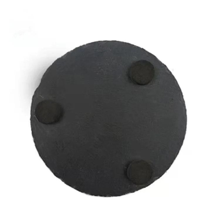 travertine Round slate coasters gem Circle stone coaster crystal stone coaster Beer Coffee Bar Tea Cup Mat