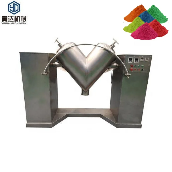 Hot Sale Product Chemical Cosmetic Powder Mixer V Type Mixing Machine