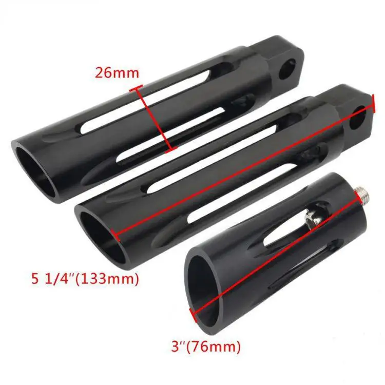 YWY Factory CNC Motorcycle Modification Accessories Suitable for Harley XL883 1200 X48 Aluminum CNC Hollow Front and Rear Pedals