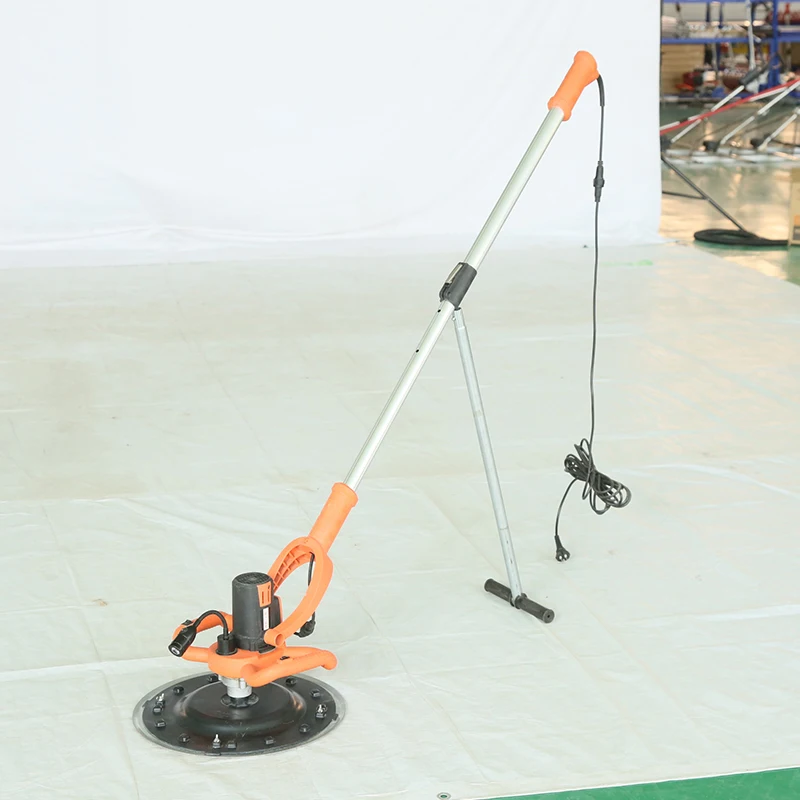 Huashuo Small Power Trowel 8 Ft Concrete Power Trowel Wall Smoothing Machine For Sale