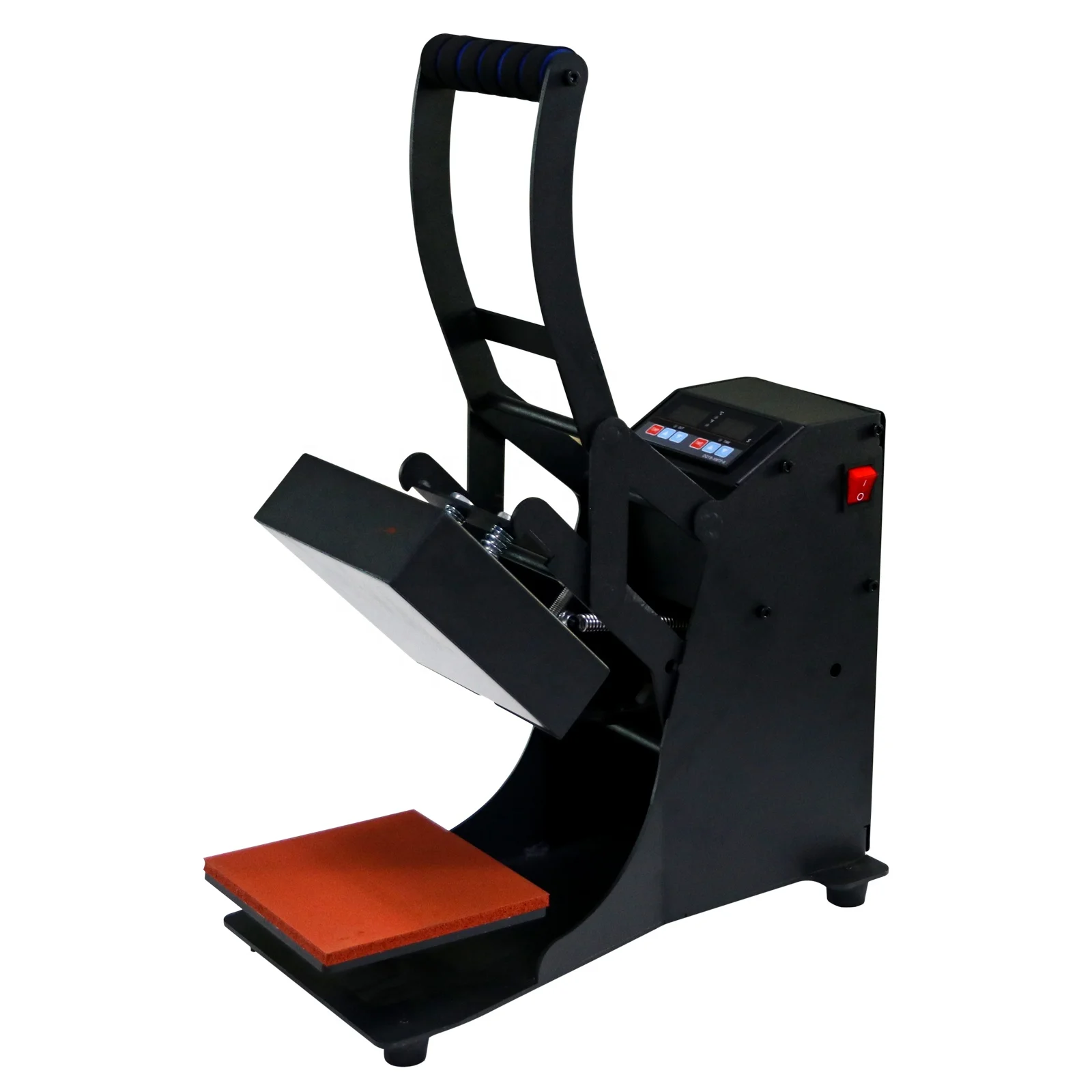 New Heat Press 12*12Cm Machine for Digital T-shirt Printing and Sublimation Handy Small Label