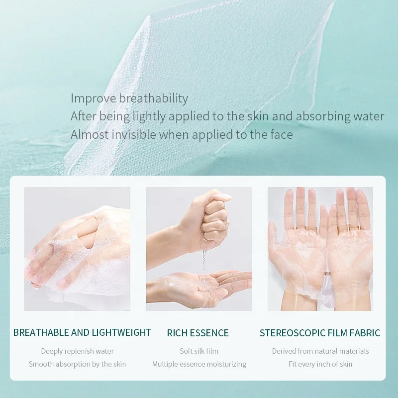 EYEARN Oil Control Hydrating Mask 10 Pack with Ceramide Bifid Yeast Hypoallergenic High Quality Cheap Daily Skin Care Mask Sheet