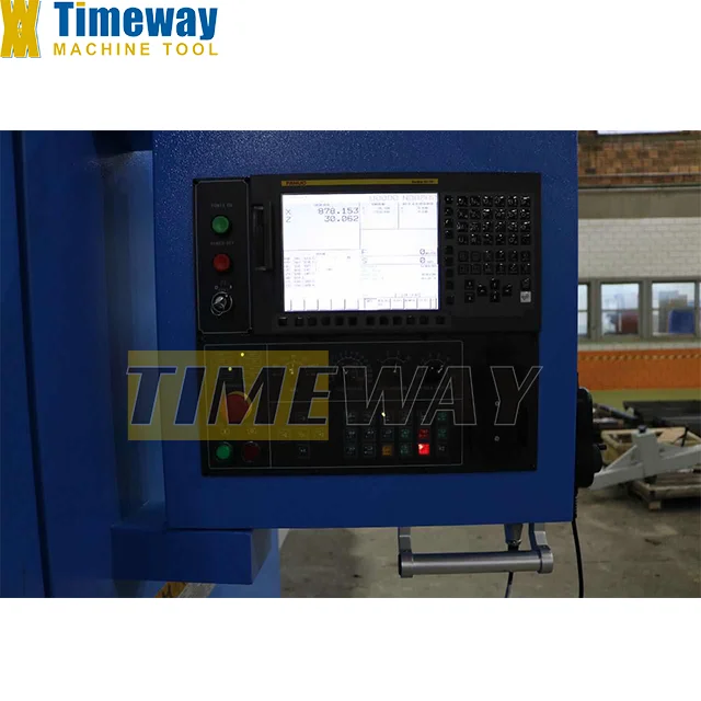 Loading 8 tons Heavy Duty Cnc Lathe Horizontal Cnc Lathe with FANUC CNC system