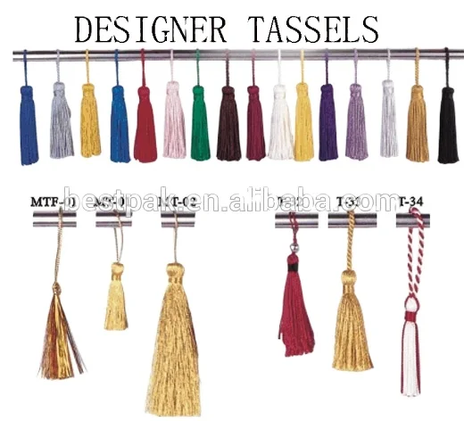 pretty beaded curtain tassel