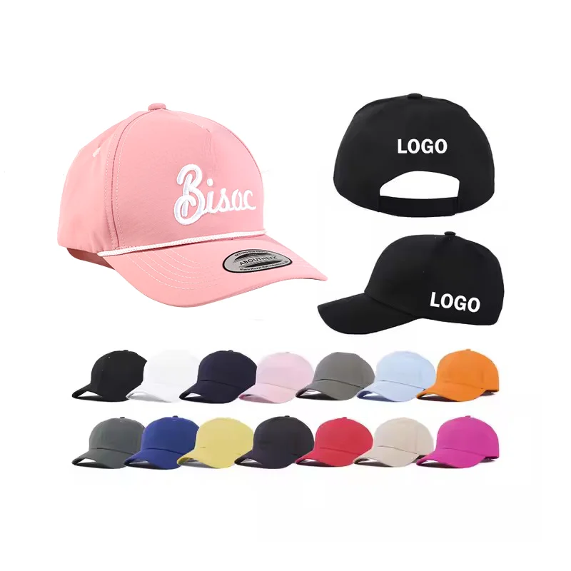 Factory baseball hat wholesale color matching adjustable flat brim baseball cap men and women custom hip-hop sports