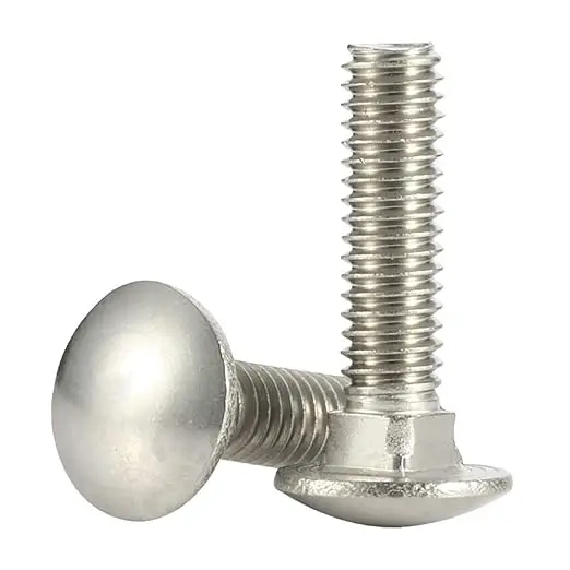 Carriage Bolts Screws Stainless Steel 304 316 Round Head Square Neck