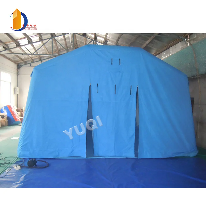 YUQI Custom Inflatable China Red Cross Medical Disaster Relief Outdoor Fire Tent