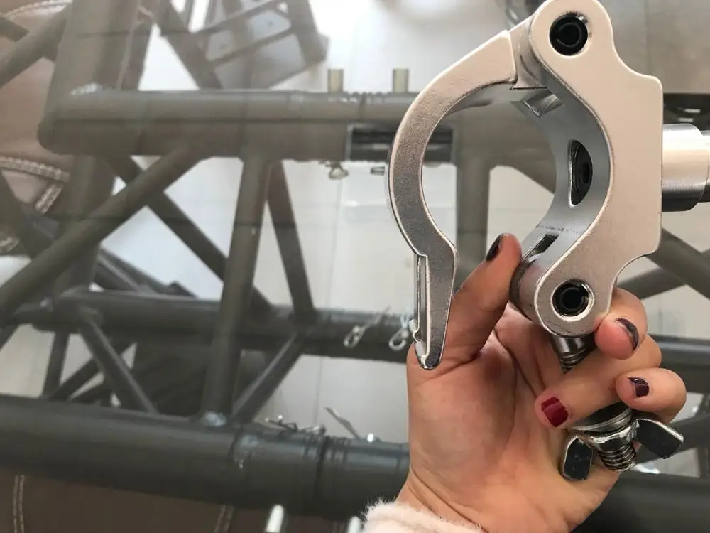 Truss Hook Clamp Heavy Duty 165Lb 48-51Mm Stage Light Hook Clamp