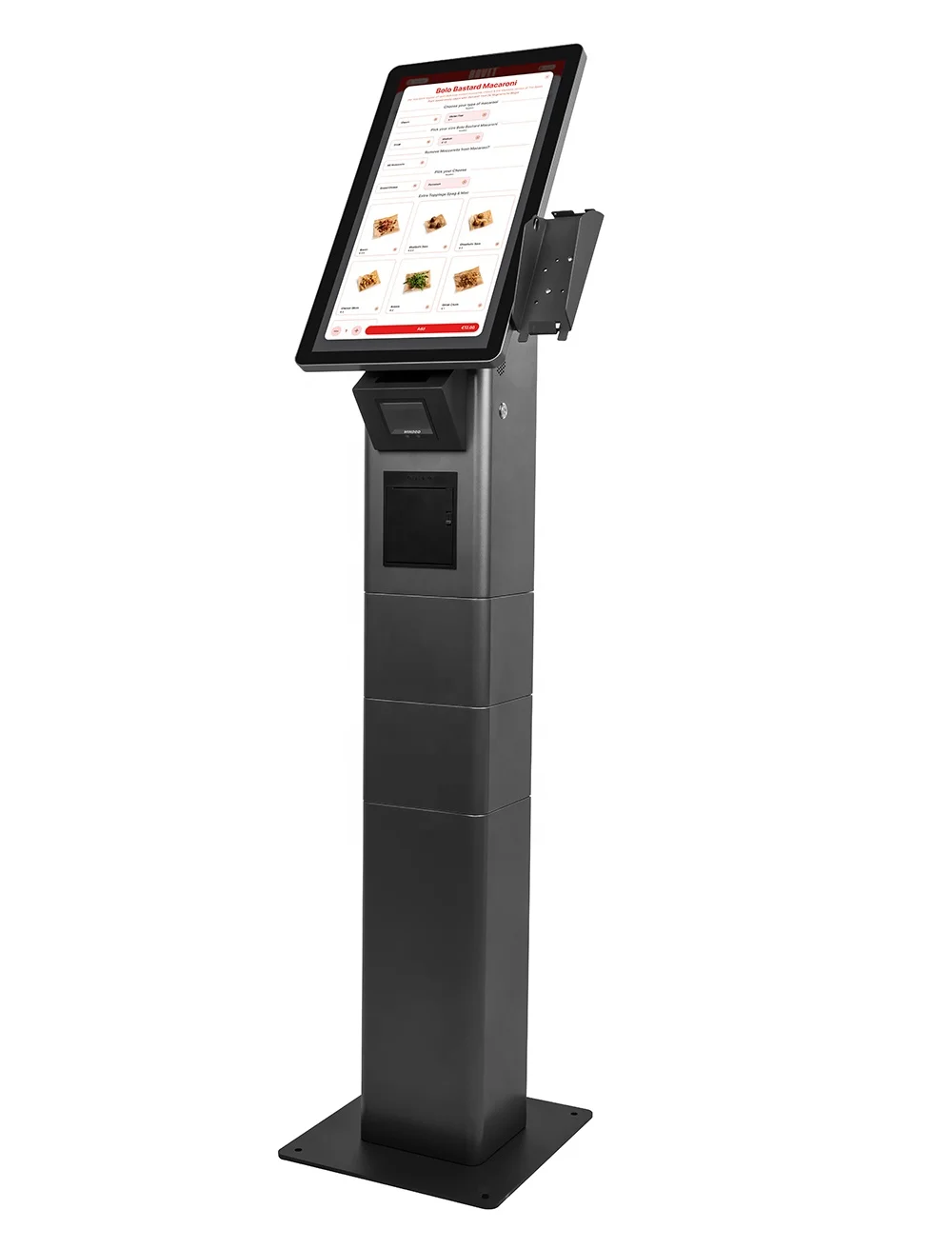 Hot selling Adjustable Screen angle All in one PC WIFI windows Self Payment Kiosks for restaurant order