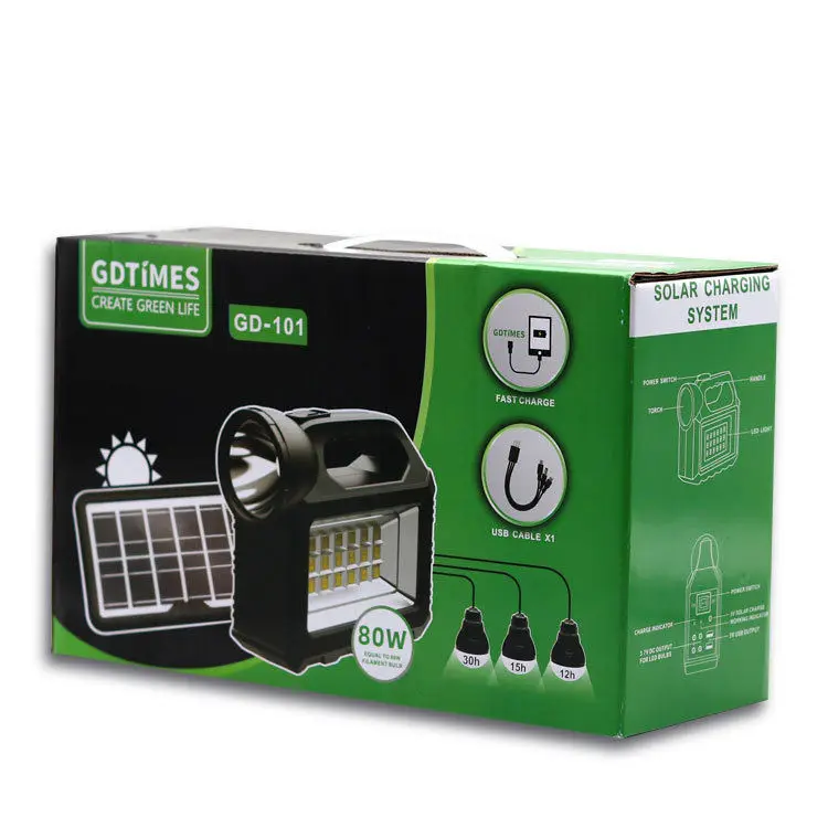 Solar Lights Off Grid Rechargeable Gd Mini Lite Dc Portable Energy Power Home Solar Lighting Kit System