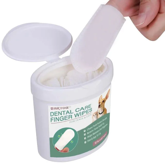 Pet Grooming Glove Wipes Cleanse Eyes Ears Body Butt and Paws