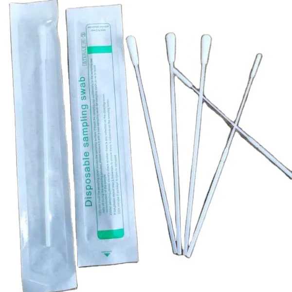 
Disposable Sampling Collection Swab/Nasal Swab, Specimen Collection Flocked Sampling Swab 
