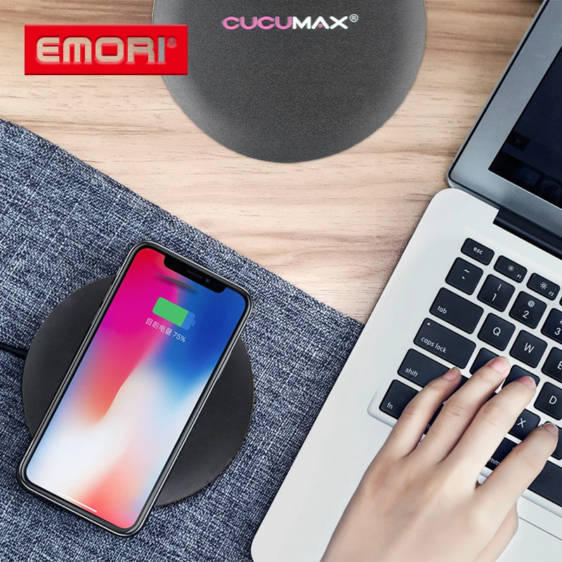 OEM Light Up Логотип стол сотовый телефон беспроводной зарядное устройство с 1 Usb порт