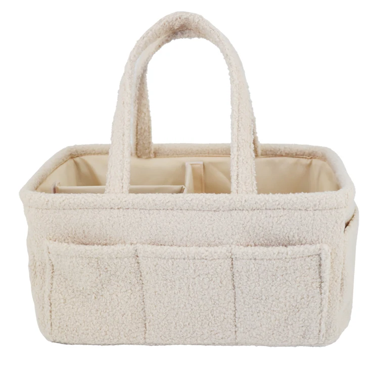 Складная бархатная корзина для хранения вещей