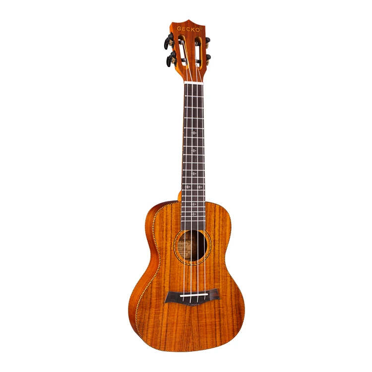 Gecko Hot Sale 23-inch GU9 Shiny Frayed Ukulele String Instrument