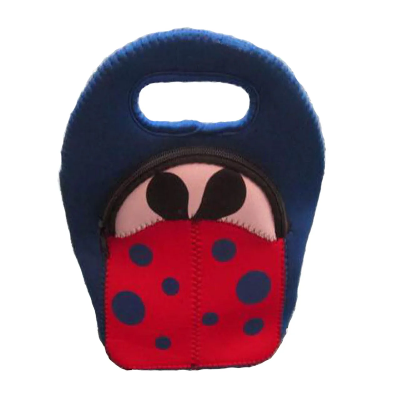 Hot sale neoprene lunch bag funny design insulated cooler lunch bag for kids