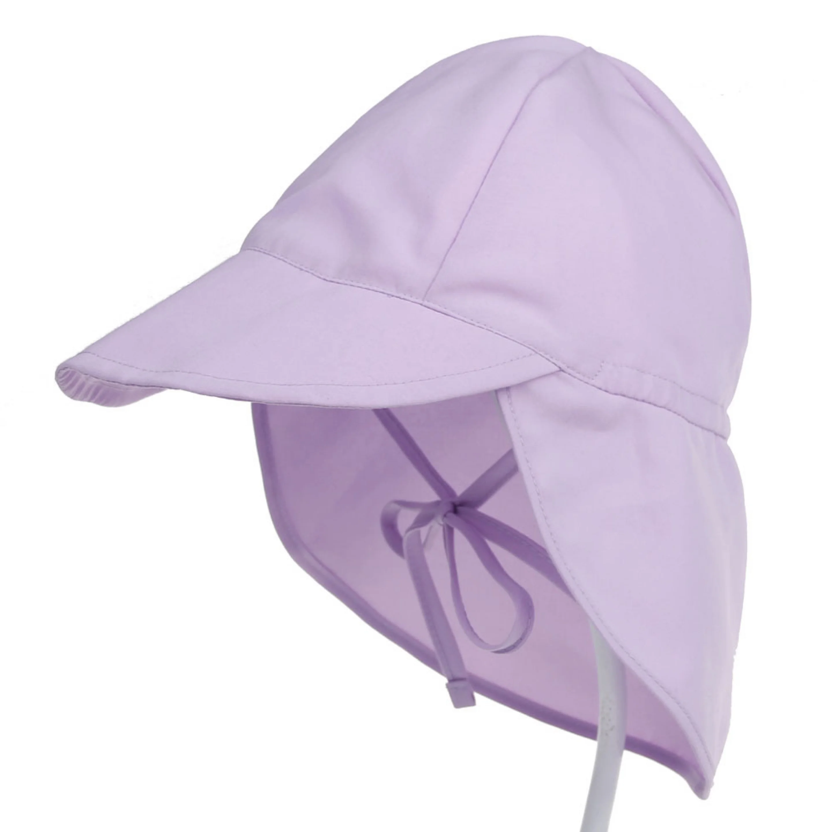 RTS Hatty wholesale  baby/kids flap sun protection swim hat with string UPF50+ beach summer hat legionnaire hat