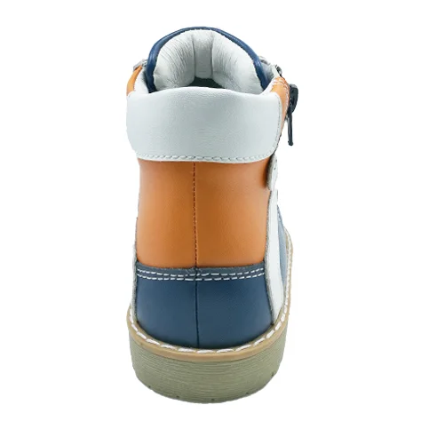 Wholesale Children Spring Autumn Casual Fashion Stylish Trendy Leather Martin Warm Boots Sock Shoes for Baby Boys Toddlers