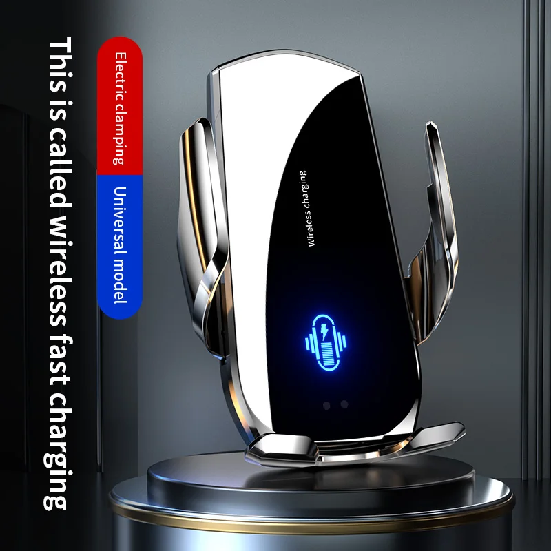 15W Magnetic Wireless Car Charger Phone Holder GPS Navigation Air Vent Car Mount