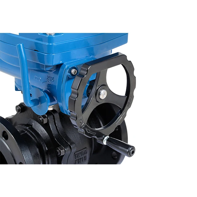 
2 Way 24V DC SS304 Explosion Proof Flange End Electric Actuator Ball Valve Motorized Flange Ball Valve 